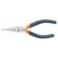 Adjusting pliers form E 90° angled, wide flat-nosed 140 mm
