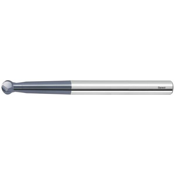 Solid carbide ball nose slot drill 220° 1 mm
