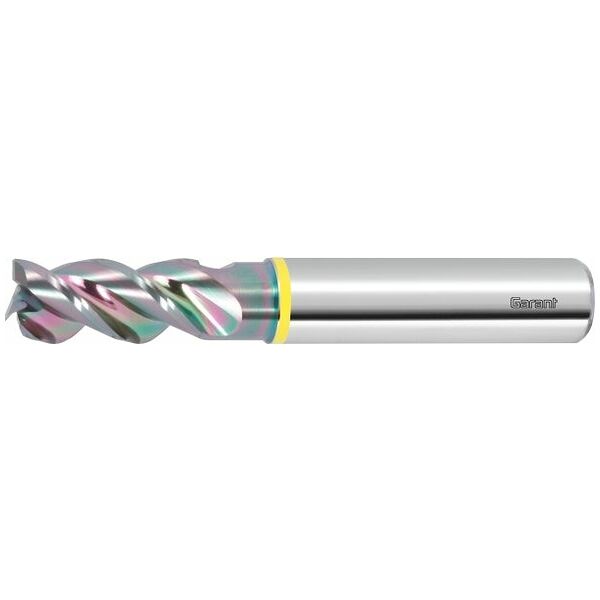Solid carbide milling cutter with internal coolant supply MTC DLC