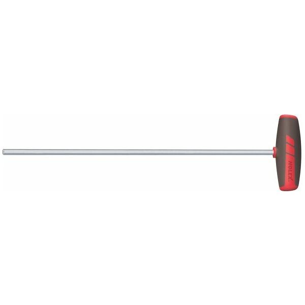 Hexagon screwdriver, extra long, with T-handle  8 mm