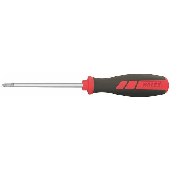 Screwdriver for Pozidriv, with power grip  0