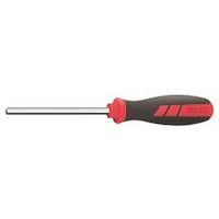 Hexagon screwdriver, straight, with power grip