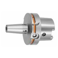 Shrink-fit chuck with 4 cooling channel bores, nickel-plated HSK-A 100 short