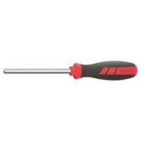 Hexagon screwdriver, straight, with power grip imperial