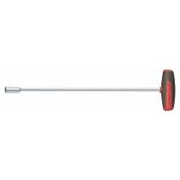 Nut spinner with T-handle, blade length 350 mm