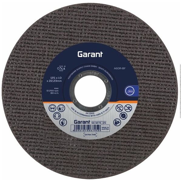 Cutting disc, high-performance version EXTRA THIN, STAINLESS STEEL