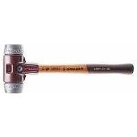 SIMPLEX soft-faced hammer with soft metal inserts  silver