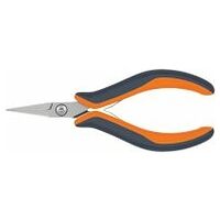 Electronics flat-nosed pliers