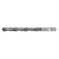 HOLEX Pro Steel solid carbide drill, Weldon shank DIN 6535 HB TiAlN