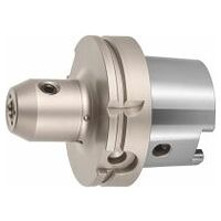 Side lock arbor Nickel-plated, with cooling channel bore HSK-A 100 short