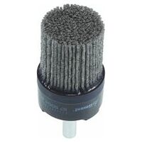 Disc brush with shank, silicon carbide (SiC) ⌀ 20 mm