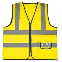 High visibility waistcoat  yellow