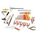 Trainee electronics fitter’s tool kit, 25 pieces without tool case