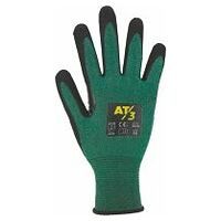 Pair of gloves green/black