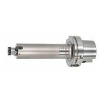 Face mill arbor vibration-damped, cylindrical, with cooling channel bore HSK-A 100 A = 200