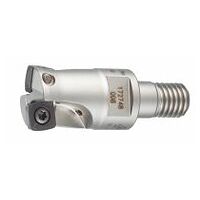 FeedKing high feed rate indexable face mill  with threaded shank
