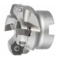 Hi5 high feed rate indexable face mill  52/4 mm