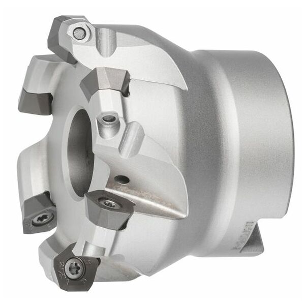 Hi5 high feed rate indexable face mill  63/6 mm