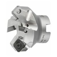 Indexable face mill 45° right-hand cutting  40/4 mm