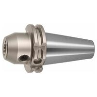 Side lock arbor Form ADB with cooling channel bores, nickel-plated SK 40 short