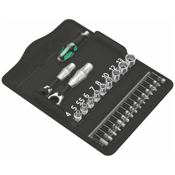 Bit set with drive tool and sockets 27 pieces 27