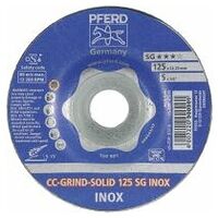 Brusni disk CC-GRIND-SOLID SG-INOX 125 mm