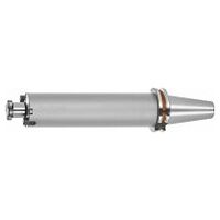 High-Performance face mill arbor vibration-damped, cylindrical with cooling channel bores SK 40 A = 200