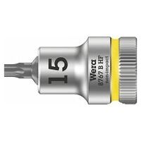 8767 B HF TORX® Zyklop bit socket with holding function, 3/8″ drive, TX 15 x 35 mm