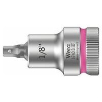 8740 B HF Zyklop bit socket with holding function, 3/8″ drive, 1/8″ x 35 mm