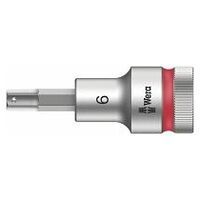 8740 C HF Zyklop bit socket with 1/2″ drive with holding function, 6 x 60 mm