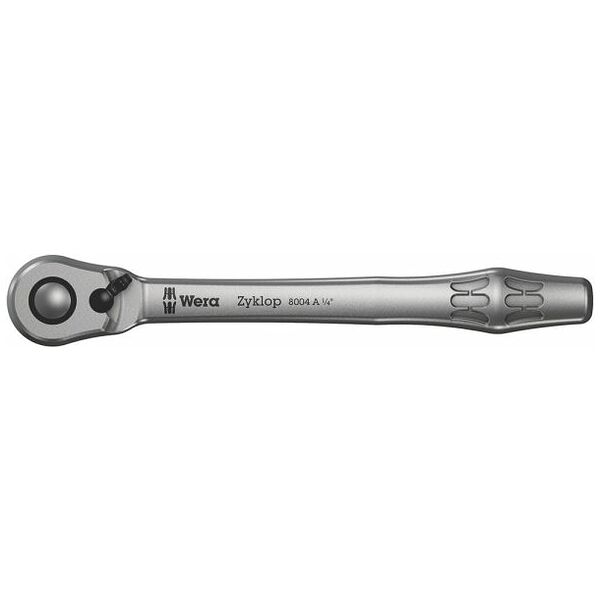 &Zyklop Metal& precision ratchet, reversible, 1/4″ with ejector