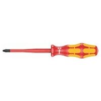 162 iSS PH VDE Insulated screwdriver with reduced blade diameter for Phillips screws, PH 2 x 100 mm