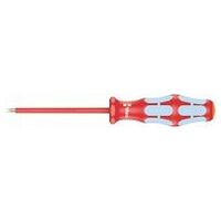 3160 i VDE Insulated screwdriver for slotted screws, stainless, 0.5 x 3 x 80 mm