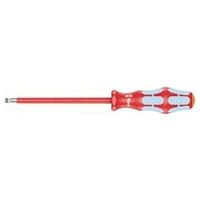 3160 i VDE Insulated screwdriver for slotted screws, stainless, 1 x 5.5 x 125 mm