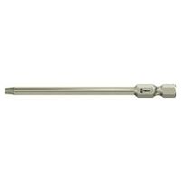 3867/4 TORX® BO bits with bore hole, stainless, TX 15 x 89 mm