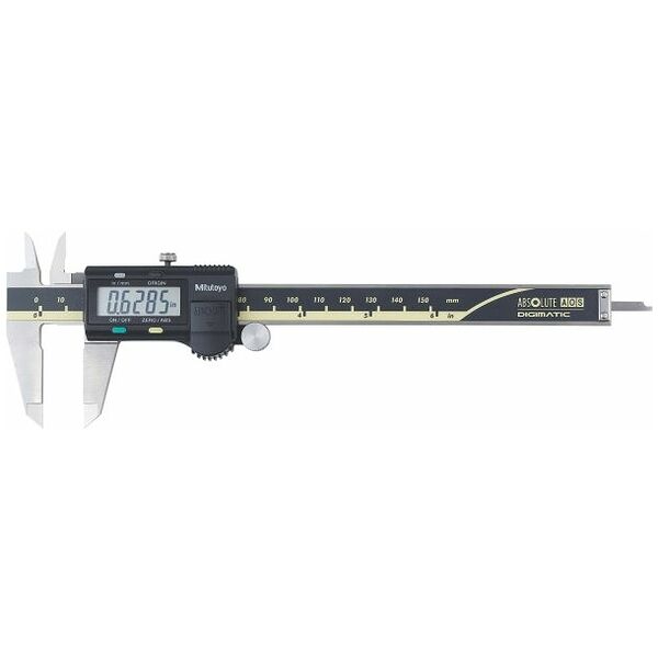 Digital caliper with AOS system and mm / inch selection 150 mm