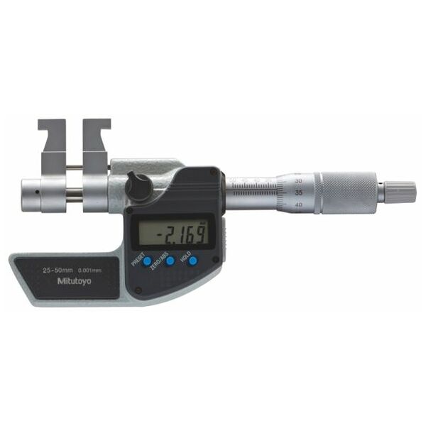 Digital internal micrometer with data output 25-50 mm