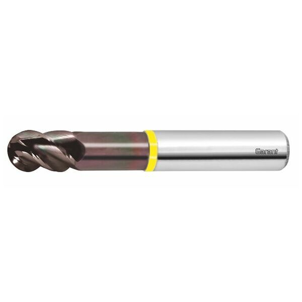 Solid carbide ball nose slot drill DLC 3 mm GARANT