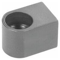Half-round T-nut for face mill arbors