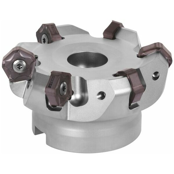 Indexable face mill 47.5° MFPN45  with bore