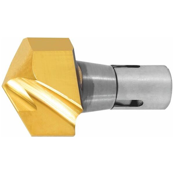 KOMET KUB Centron® Powerline carbide drill tip  TiN