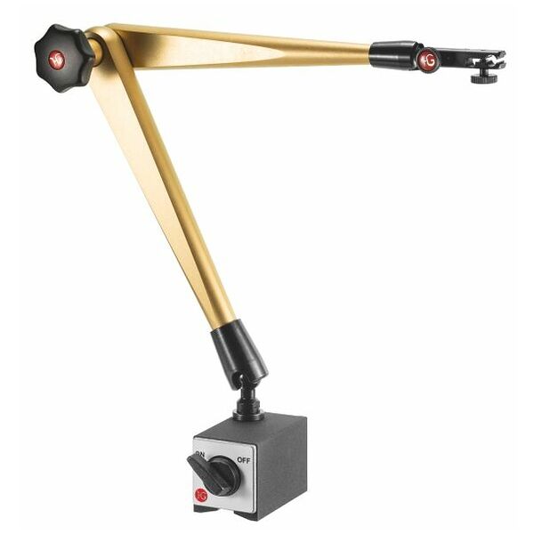 Hydraulic magnetic measuring stand (with base) with mechanical fine adjustment at the indicator holder 550 mm