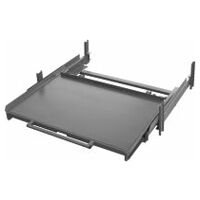 Pull-out shelf for rack  Usable depth 950 mm