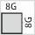Riempimento di un cassetto in G: 8×8