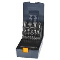 Countersink set No. 150150 in a case 90° 17