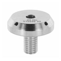 Tightening screw with internal cooling 22 mm