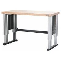 Electrically height-adjustable workstation (4 lift columns) Load capacity max. 1000 kg
