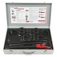 Pipe-threading tool “Central” complete with sheet metal case