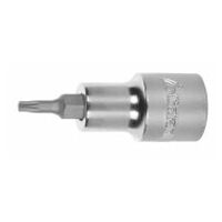 Screwdriver socket, for Torx®, 1/2 inch