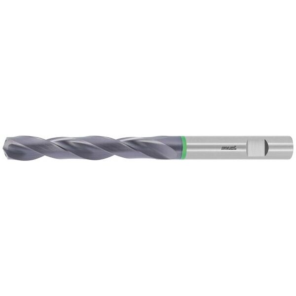 HOLEX Pro Steel solid carbide drill, Weldon shank DIN 6535 HB TiAlN